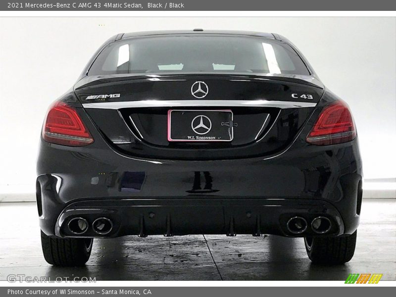 Black / Black 2021 Mercedes-Benz C AMG 43 4Matic Sedan