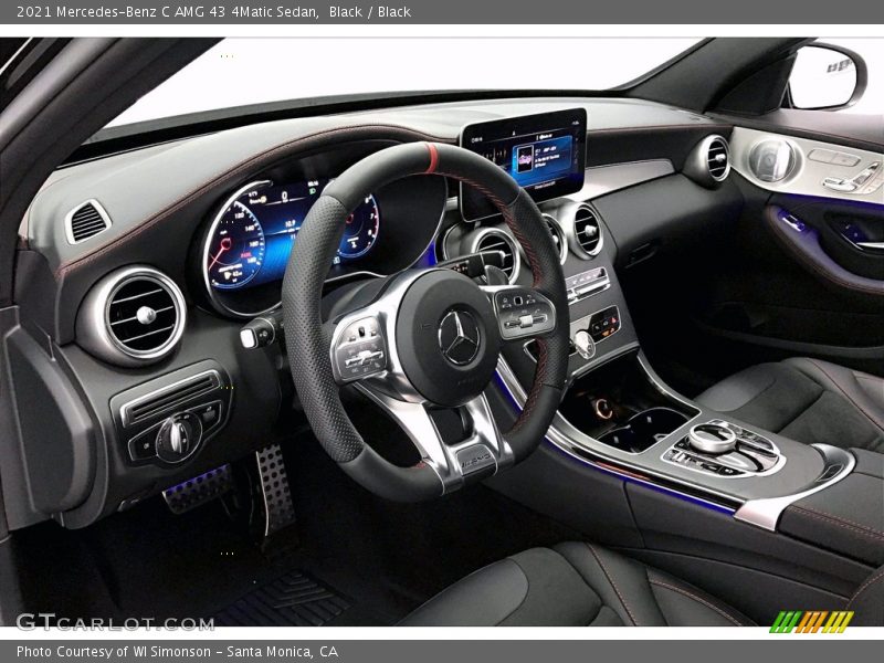 Black / Black 2021 Mercedes-Benz C AMG 43 4Matic Sedan