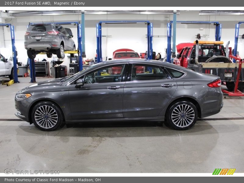 Magnetic / Ebony 2017 Ford Fusion SE AWD