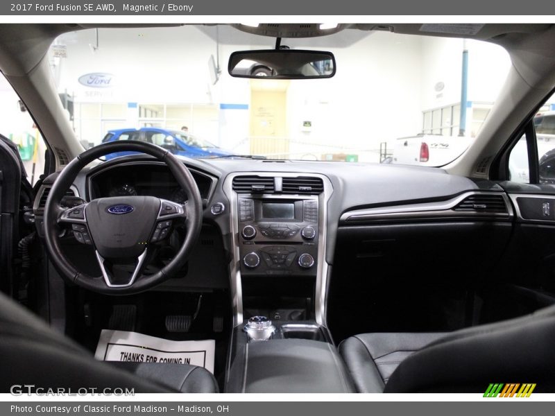 Magnetic / Ebony 2017 Ford Fusion SE AWD