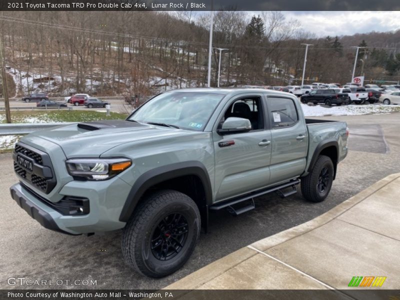 Lunar Rock / Black 2021 Toyota Tacoma TRD Pro Double Cab 4x4