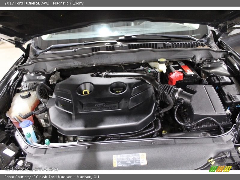 Magnetic / Ebony 2017 Ford Fusion SE AWD