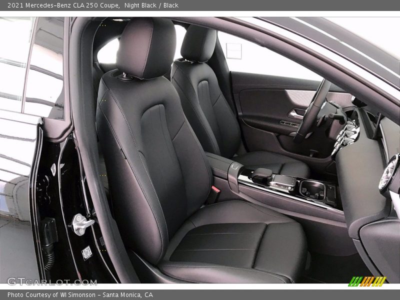Night Black / Black 2021 Mercedes-Benz CLA 250 Coupe