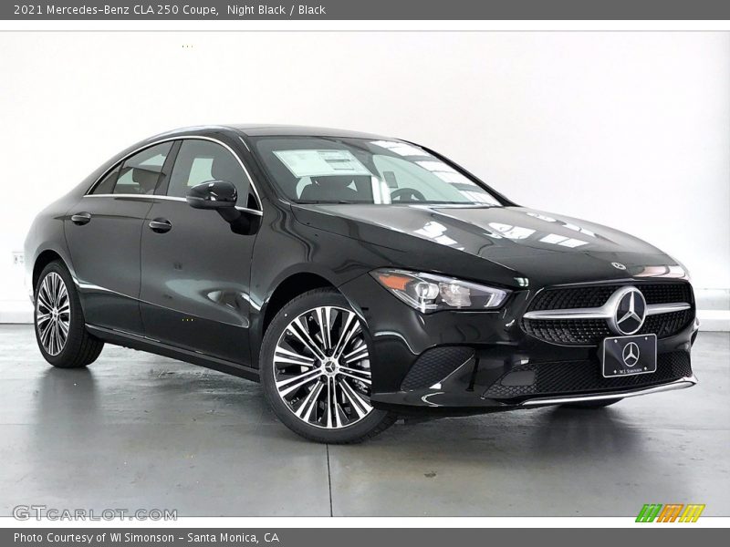 Night Black / Black 2021 Mercedes-Benz CLA 250 Coupe