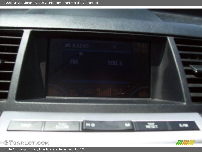 Platinum Pearl Metallic / Charcoal 2006 Nissan Murano SL AWD