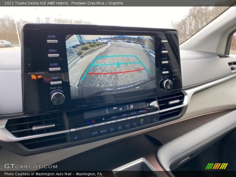 Predawn Gray Mica / Graphite 2021 Toyota Sienna XLE AWD Hybrid