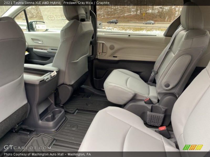 Predawn Gray Mica / Graphite 2021 Toyota Sienna XLE AWD Hybrid