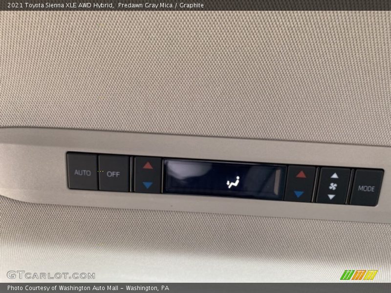 Predawn Gray Mica / Graphite 2021 Toyota Sienna XLE AWD Hybrid