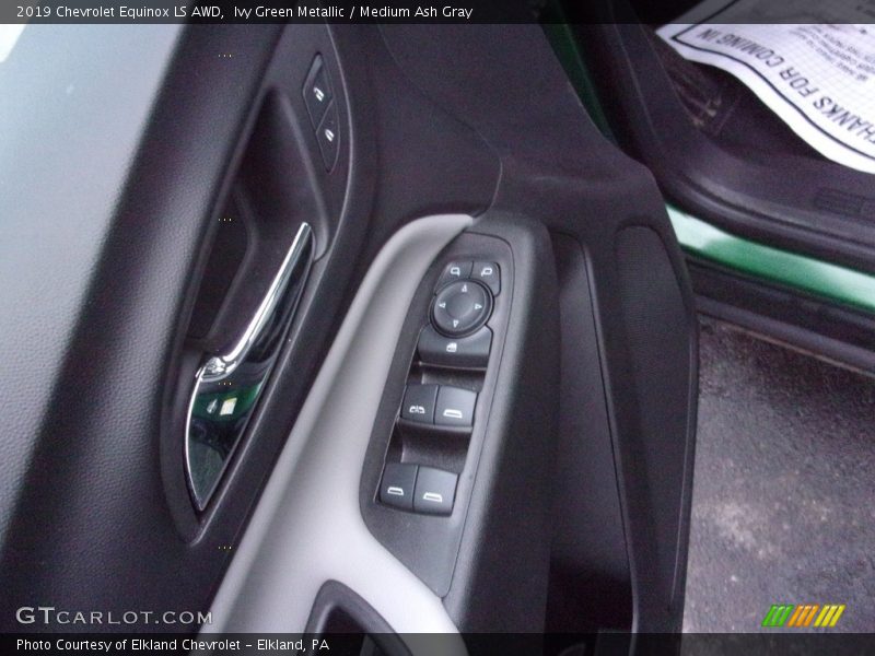 Ivy Green Metallic / Medium Ash Gray 2019 Chevrolet Equinox LS AWD