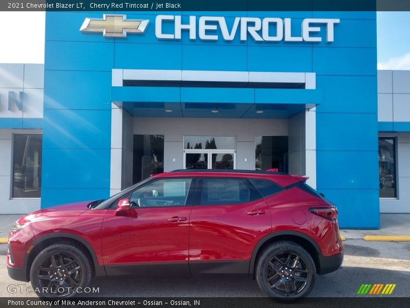 Cherry Red Tintcoat / Jet Black 2021 Chevrolet Blazer LT