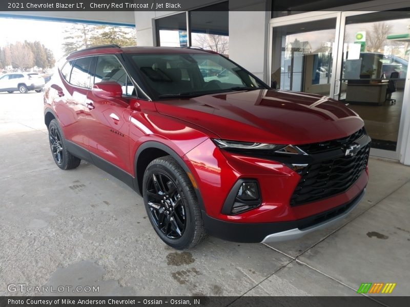 Cherry Red Tintcoat / Jet Black 2021 Chevrolet Blazer LT
