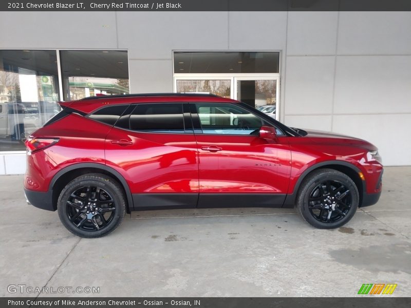 Cherry Red Tintcoat / Jet Black 2021 Chevrolet Blazer LT