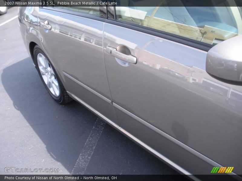Pebble Beach Metallic / Cafe Latte 2007 Nissan Maxima 3.5 SL