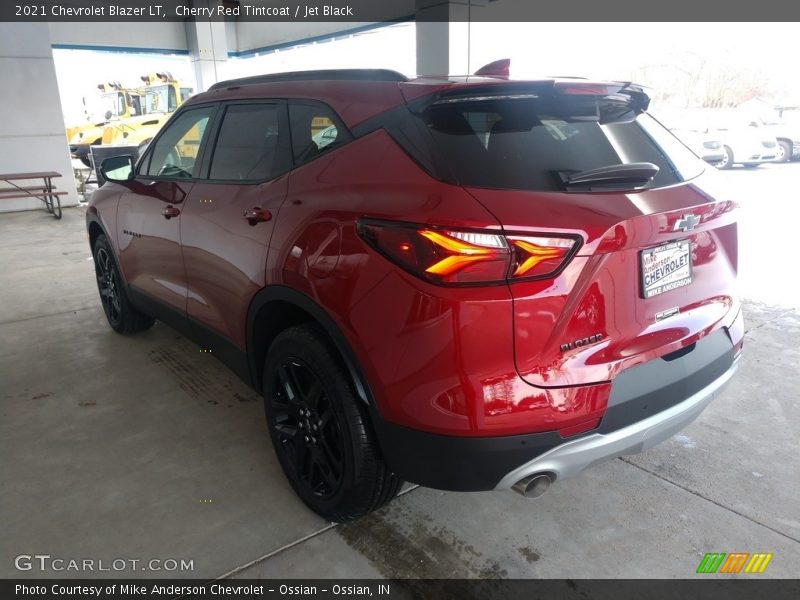 Cherry Red Tintcoat / Jet Black 2021 Chevrolet Blazer LT