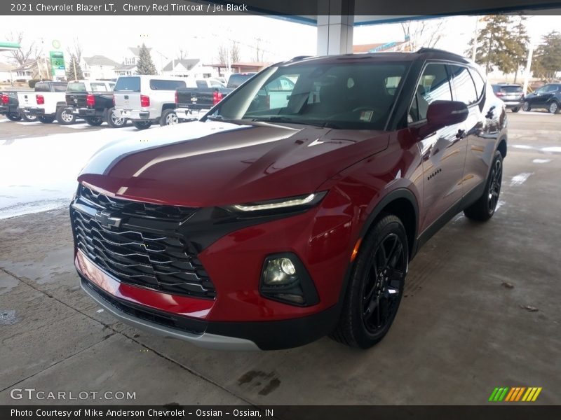 Cherry Red Tintcoat / Jet Black 2021 Chevrolet Blazer LT
