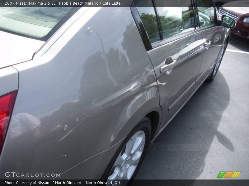 Pebble Beach Metallic / Cafe Latte 2007 Nissan Maxima 3.5 SL