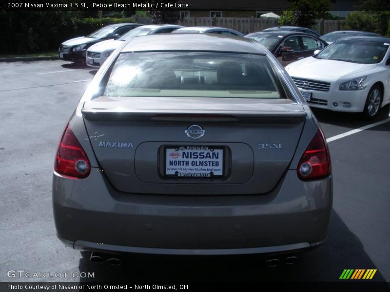 Pebble Beach Metallic / Cafe Latte 2007 Nissan Maxima 3.5 SL