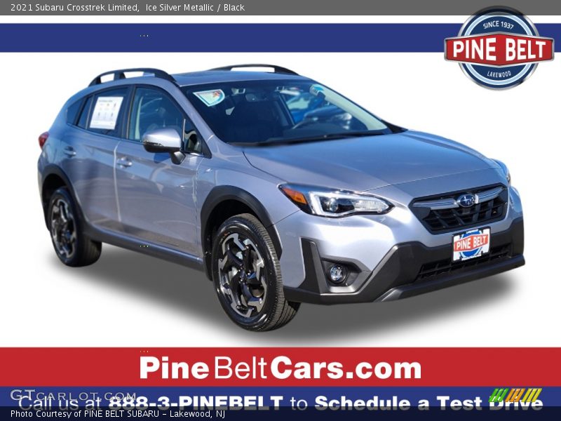 Ice Silver Metallic / Black 2021 Subaru Crosstrek Limited