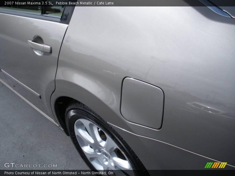 Pebble Beach Metallic / Cafe Latte 2007 Nissan Maxima 3.5 SL