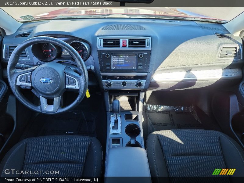 Venetian Red Pearl / Slate Black 2017 Subaru Outback 2.5i