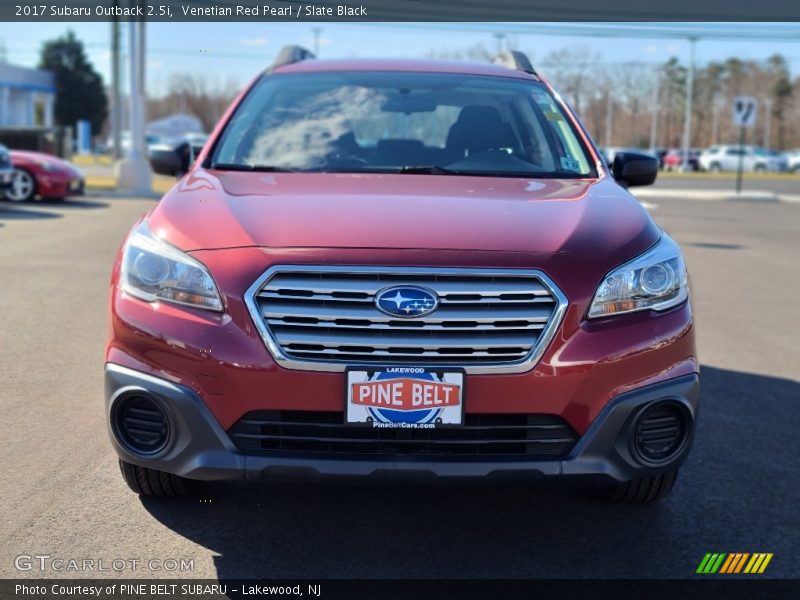 Venetian Red Pearl / Slate Black 2017 Subaru Outback 2.5i
