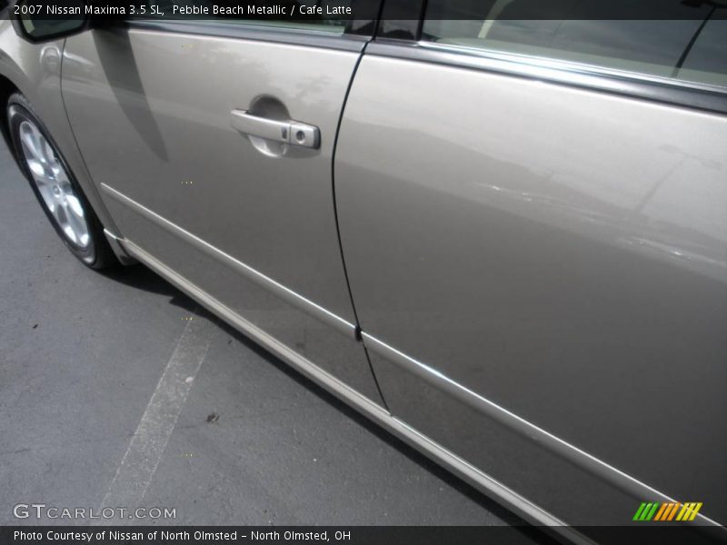Pebble Beach Metallic / Cafe Latte 2007 Nissan Maxima 3.5 SL