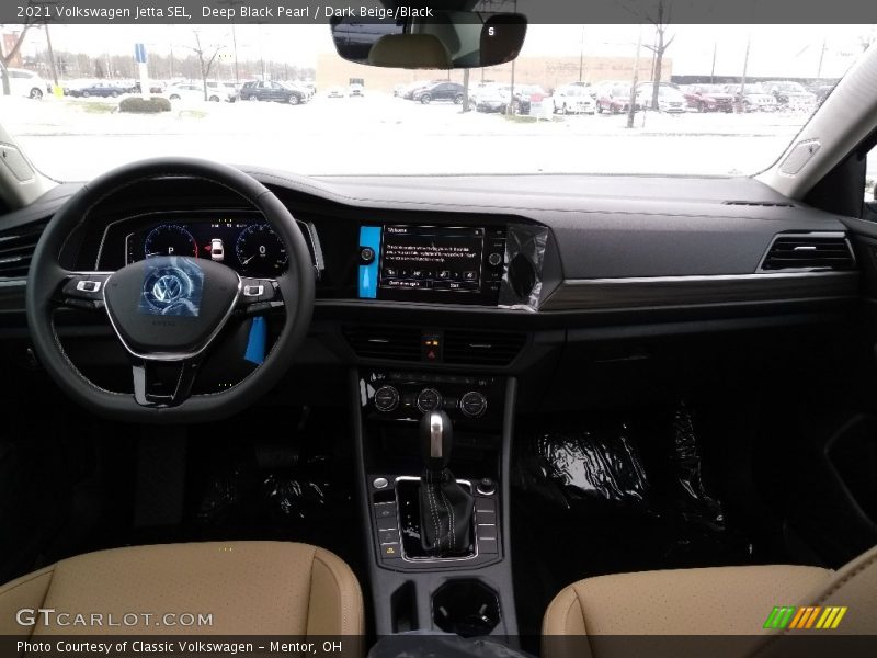 Dashboard of 2021 Jetta SEL