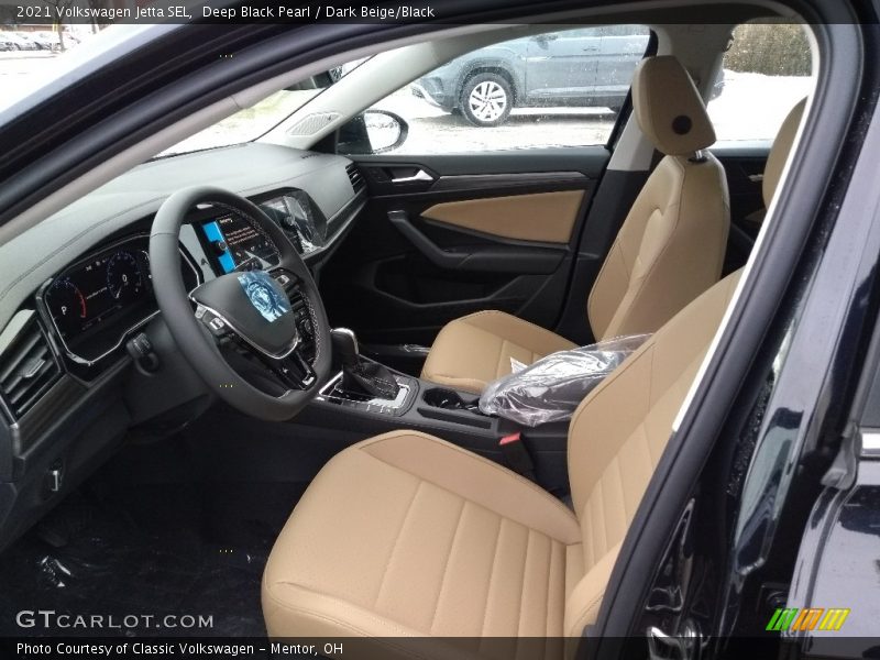  2021 Jetta SEL Dark Beige/Black Interior