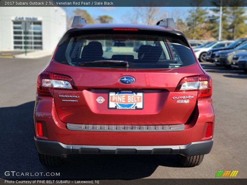 Venetian Red Pearl / Slate Black 2017 Subaru Outback 2.5i