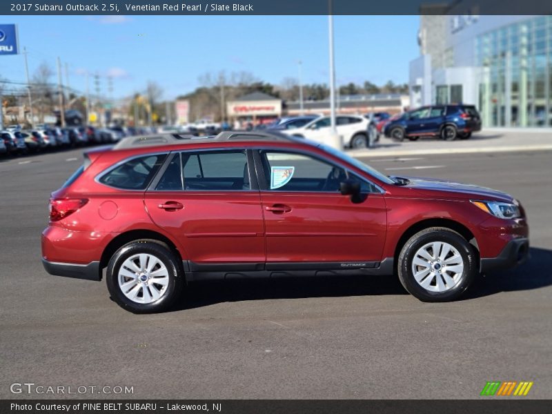 Venetian Red Pearl / Slate Black 2017 Subaru Outback 2.5i
