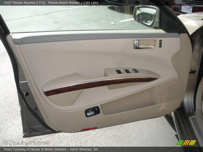Pebble Beach Metallic / Cafe Latte 2007 Nissan Maxima 3.5 SL