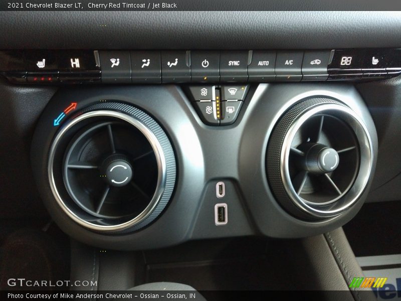 Cherry Red Tintcoat / Jet Black 2021 Chevrolet Blazer LT