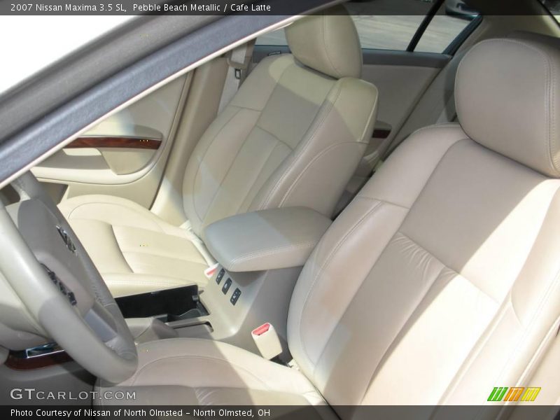 Pebble Beach Metallic / Cafe Latte 2007 Nissan Maxima 3.5 SL