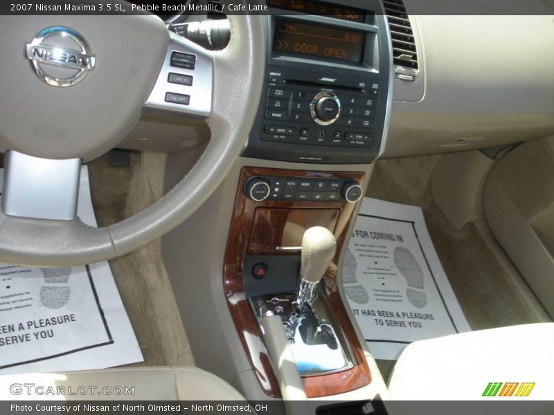 Pebble Beach Metallic / Cafe Latte 2007 Nissan Maxima 3.5 SL