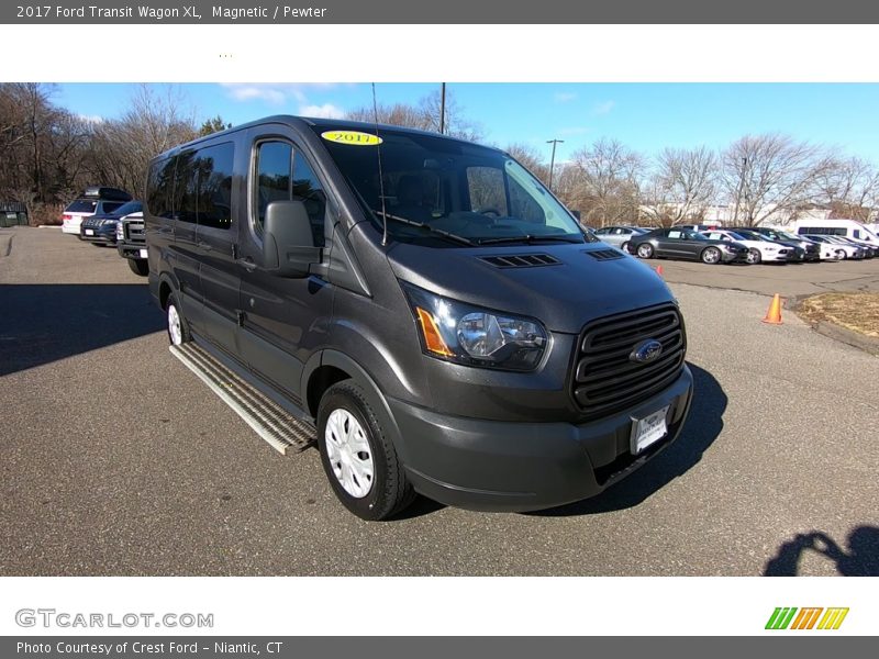 Magnetic / Pewter 2017 Ford Transit Wagon XL