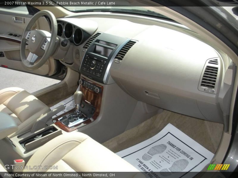 Pebble Beach Metallic / Cafe Latte 2007 Nissan Maxima 3.5 SL