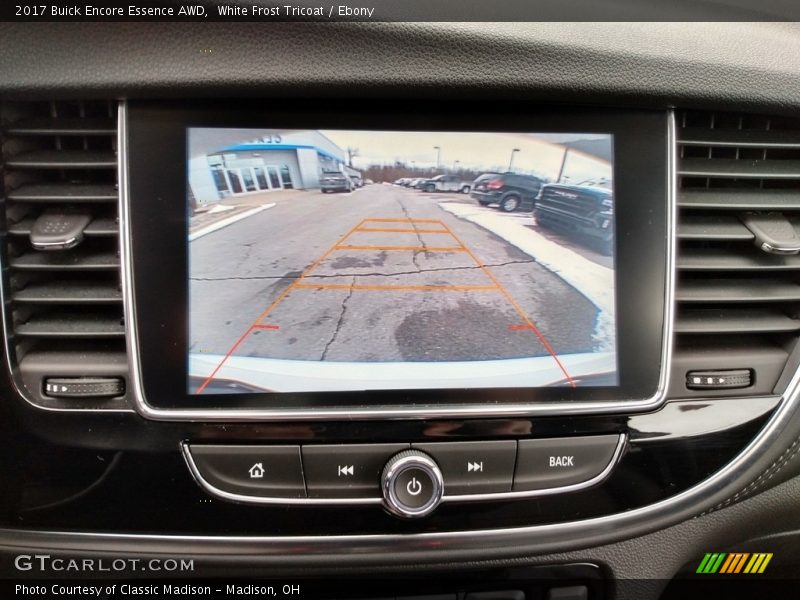 Controls of 2017 Encore Essence AWD