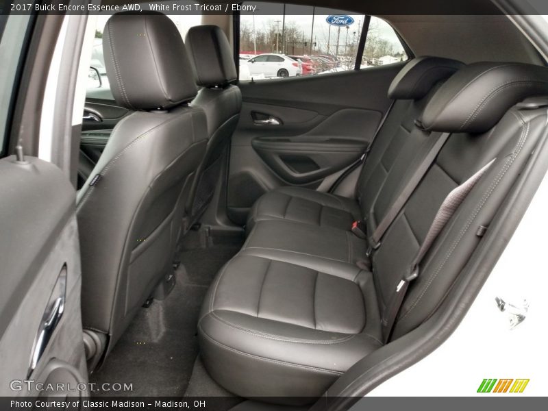 Rear Seat of 2017 Encore Essence AWD