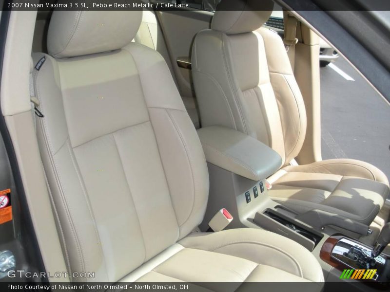 Pebble Beach Metallic / Cafe Latte 2007 Nissan Maxima 3.5 SL