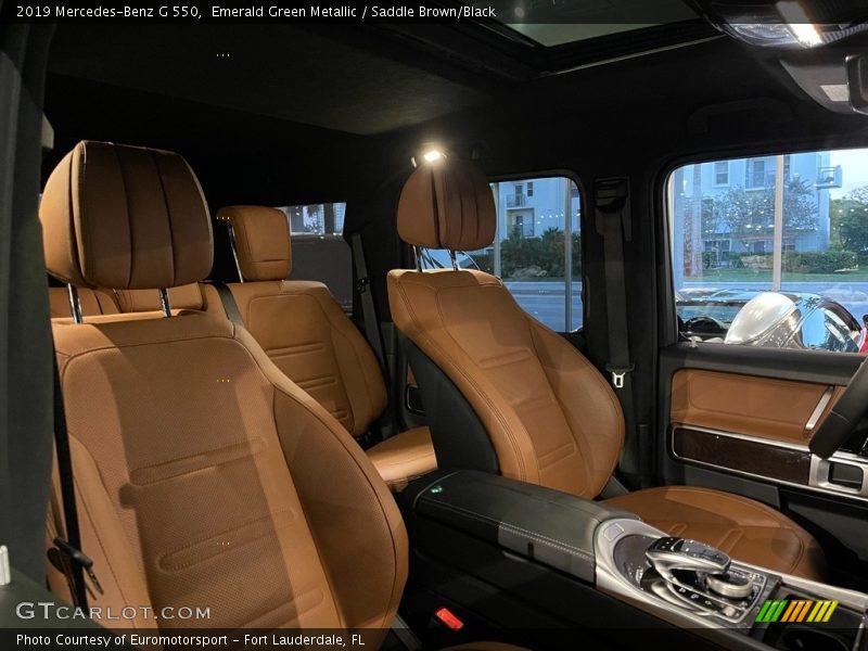 Emerald Green Metallic / Saddle Brown/Black 2019 Mercedes-Benz G 550