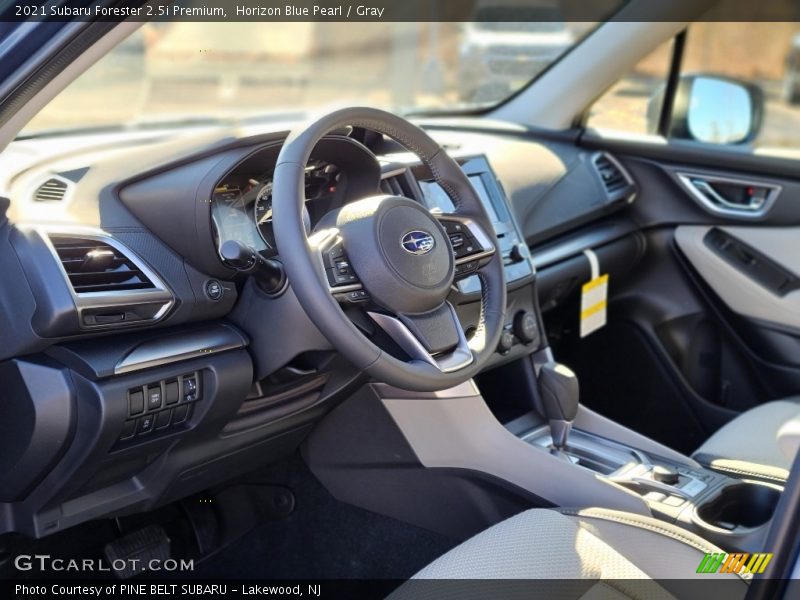 Horizon Blue Pearl / Gray 2021 Subaru Forester 2.5i Premium