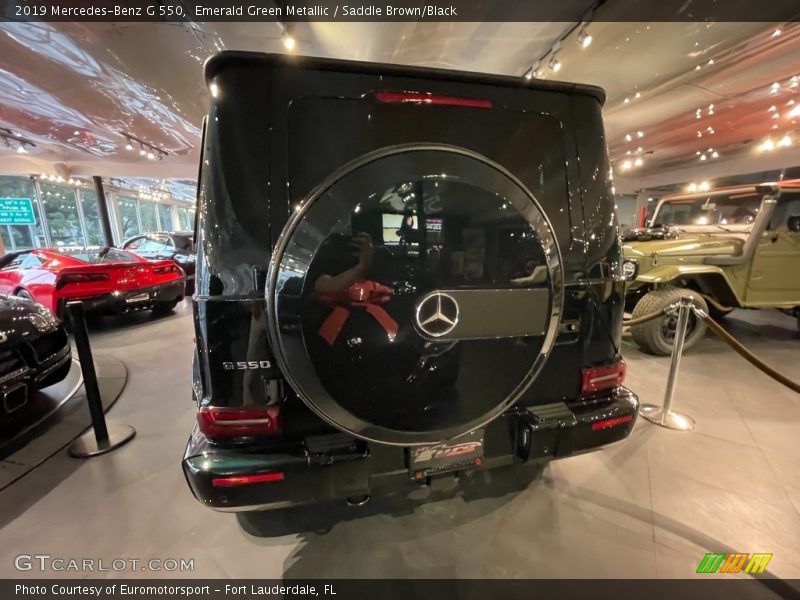 Emerald Green Metallic / Saddle Brown/Black 2019 Mercedes-Benz G 550