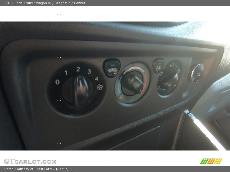 Magnetic / Pewter 2017 Ford Transit Wagon XL