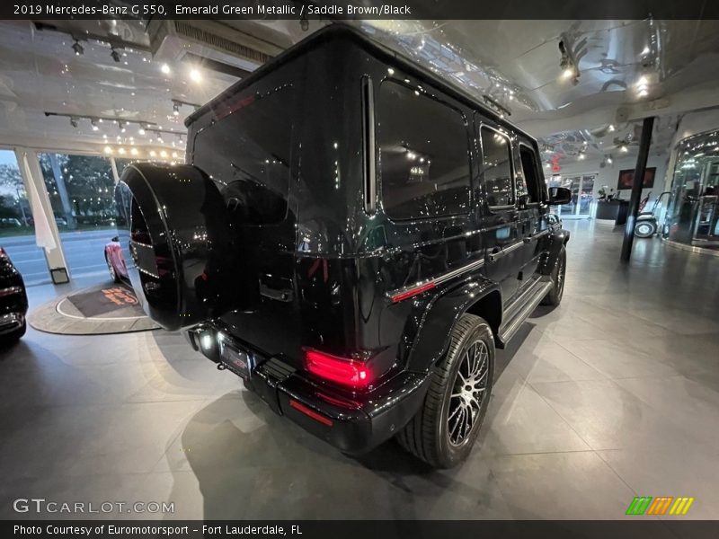 Emerald Green Metallic / Saddle Brown/Black 2019 Mercedes-Benz G 550