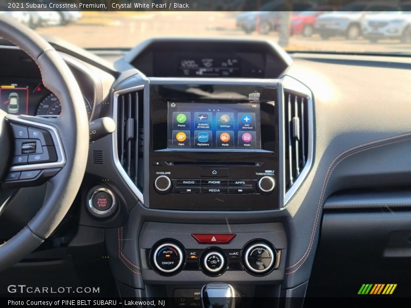 Crystal White Pearl / Black 2021 Subaru Crosstrek Premium