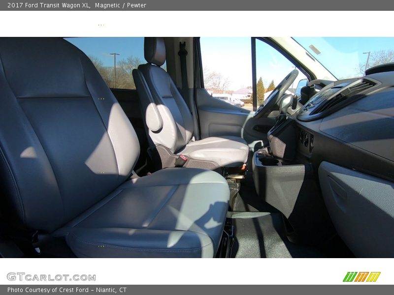 Magnetic / Pewter 2017 Ford Transit Wagon XL