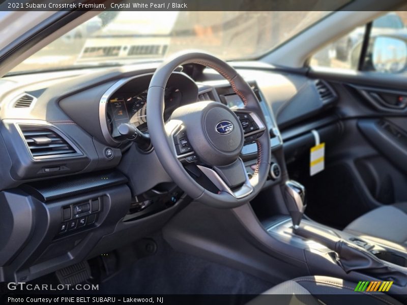 Crystal White Pearl / Black 2021 Subaru Crosstrek Premium
