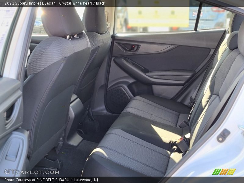 Crystal White Pearl / Black 2021 Subaru Impreza Sedan