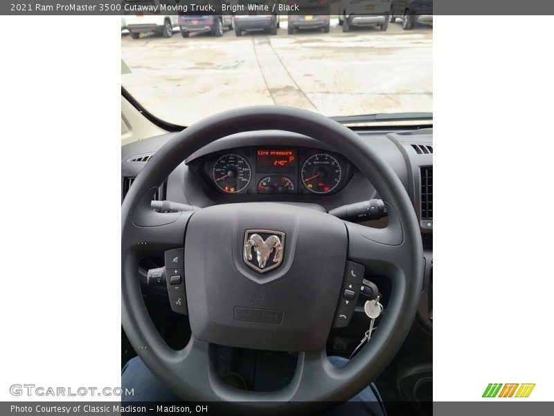 Bright White / Black 2021 Ram ProMaster 3500 Cutaway Moving Truck