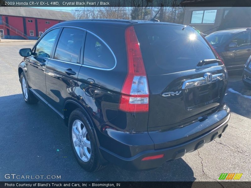 Crystal Black Pearl / Black 2009 Honda CR-V EX-L 4WD